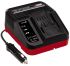 Зарядний пристрій  Einhell Power X-Car X-Charger, від прикурювача 12 В, для акумуляторів PXC, струм заряджання 3 А