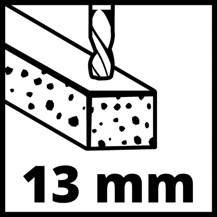 Дриль ударний, Einhell TC-ID 720/1 E (4259848) 720 Вт