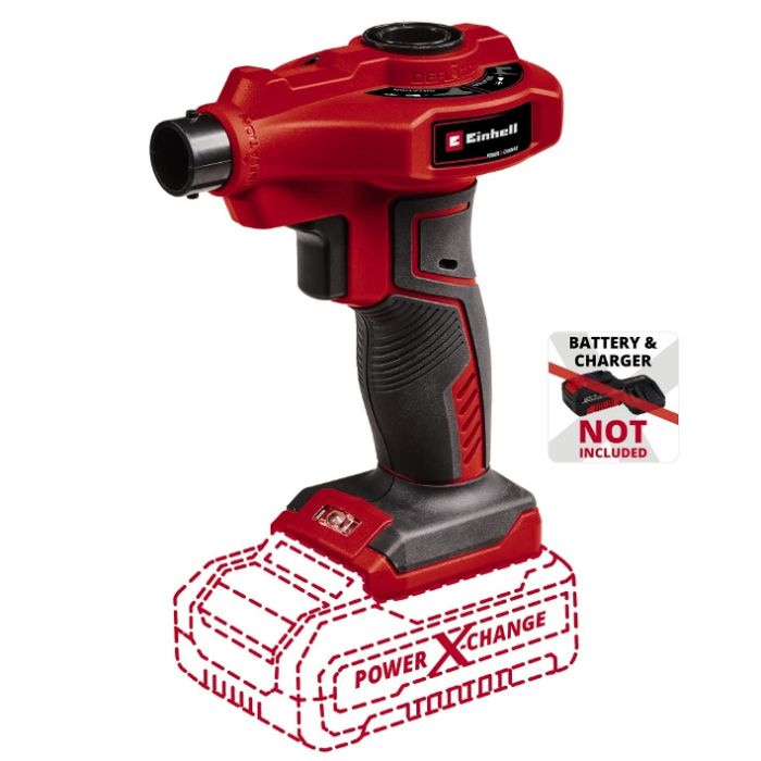 Насос повітряний акумуляторний  Einhell CE-AP 18 Li - Solo (2070110) 670 л/хв, 0,05 бар