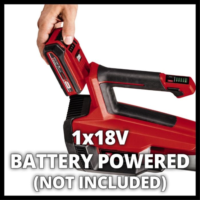 Повітродувка акумуляторна Einhell GP-LB 18/200 Li GK - Solo (3433550) Безщітковий двигун, Turbo, 18 В