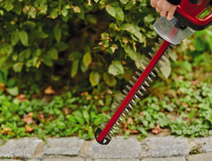 Кущоріз акумуляторний Einhell GE-CH 18/40 Li, 18В, PXC,  X-Change (без акум.), 18В, лезо 475 мм, довжина різу 400 мм