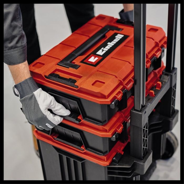 Пластиковый кейс Einhell E-Case L с колесами (4540014)