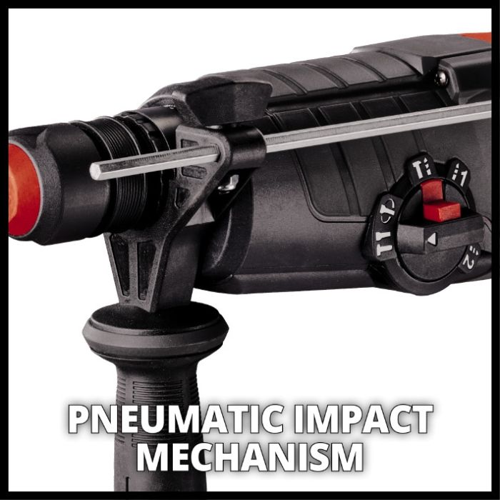Перфоратор мережевий Einhell TE-RH 950 5F (4257978) 5 функцій, пневматичний удар, 2 швидкості, свердління бетону до 28 мм ,DFR патрон