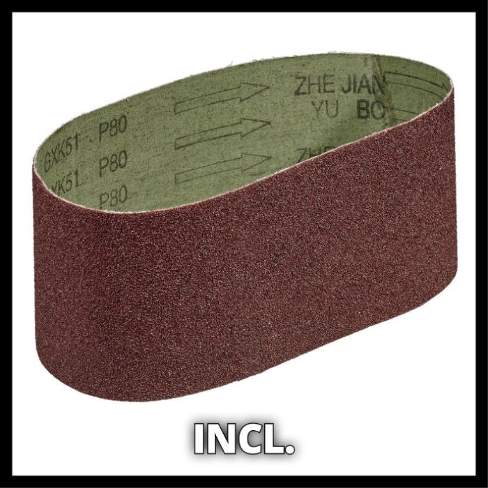 Шліфмашина стрічкова акумуляторна Einhell TP-BS 18/457 Li BL - Solo (4466270) Безщітковий двигун, 250 м/хв, стрічка 457×75 мм, пилозбірник.