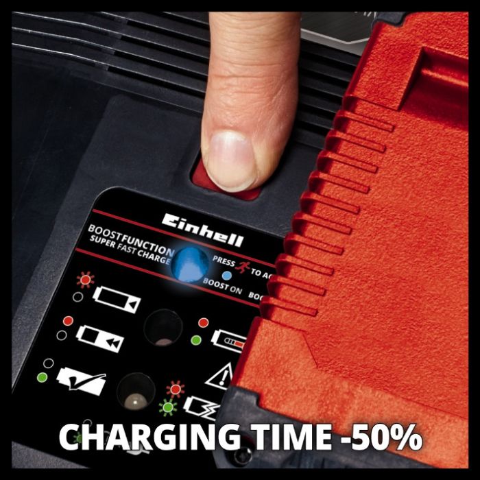 Акумулятор + зарядний пристрій Einhell 18V 4-6 Ah PXC 6A Boostcharger (4512143)