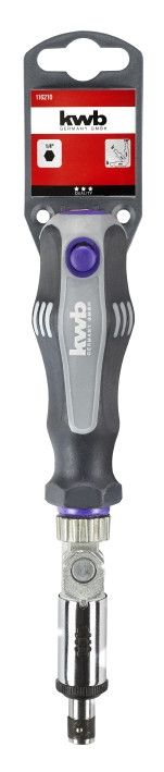 Угловая отвертка с трещоткой KWB 200 мм (116210)