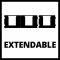 Настенное крепление для аккумуляторов Einhell PXC, 2 шт (4514155)