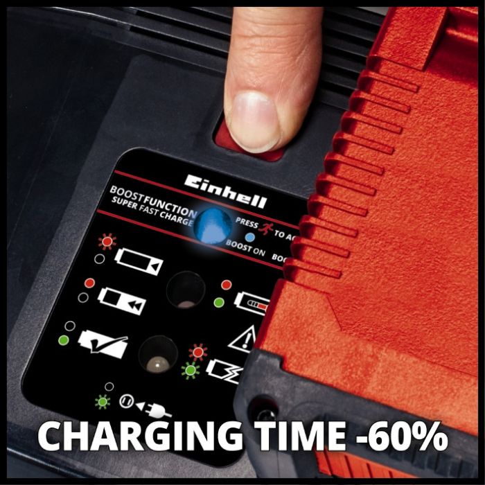 Пристрій зарядний швидкісний  Einhell Power-X-Boost Charger 8 A (4512155)