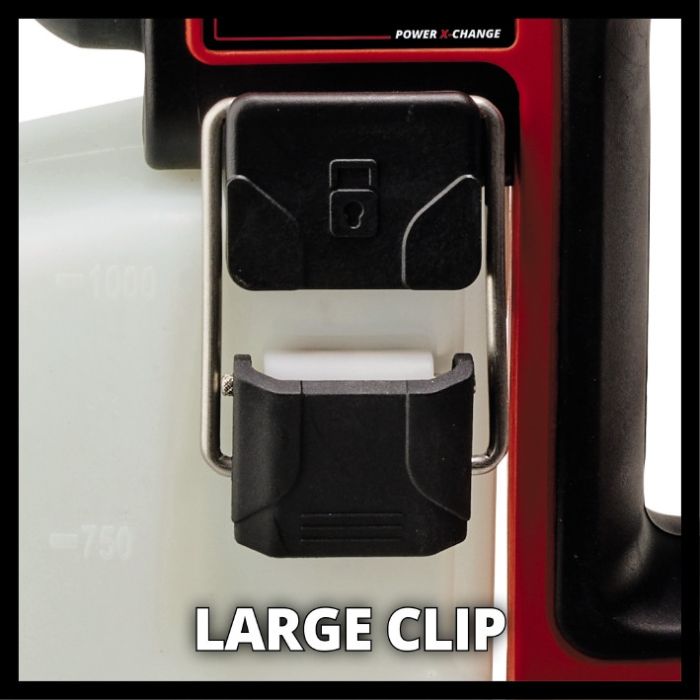 Розпилювач акумуляторний  Einhell GE-WS 18/10, 18В без АКБ та ЗП (3425240) X-Change (без акум.), 18В, бак 1л, 9.6 л/год, 1,3 бар