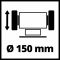 Точильно-шлифовальный станок Einhell TC-BG 150 B (4412634)