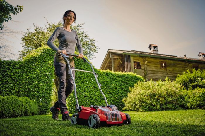 Вертикуттер-аератор акумуляторний X-Change (без акум.), 36В, ширина 350 мм, без травозбірника і вала аерації