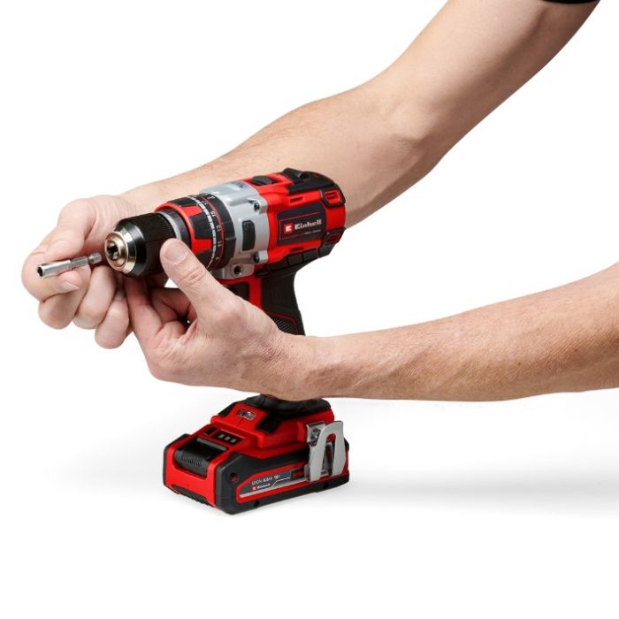 Шуруповерт аккумуляторный ударный Einhell TP-CD 18/80 Li-i BL - Solo 4514305K