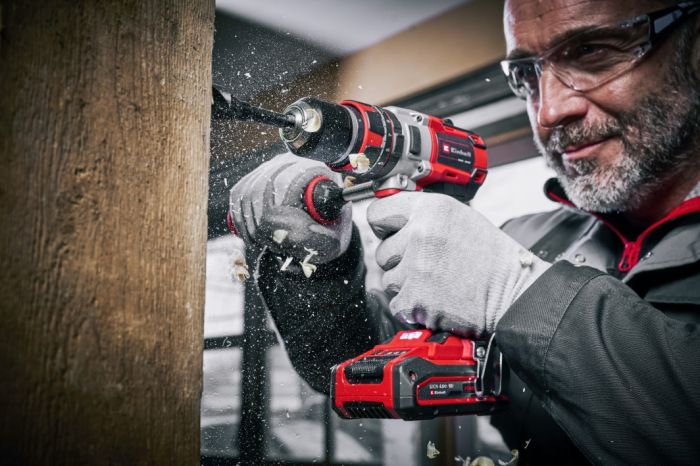 Шуруповерт аккумуляторный ударный Einhell TP-CD 18/80 Li-i BL - Solo 4514305K