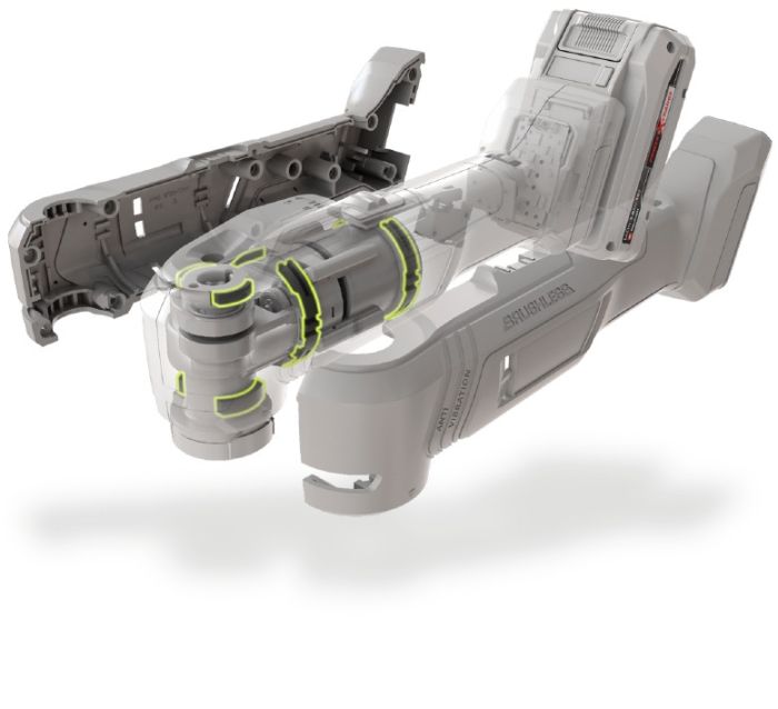 Фрезер (реноватор) багатофункціональний акумуляторний Einhell TP-MG 18 Li BL - Solo (4465190)