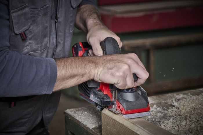 Рубанок акумуляторний Einhell TP-PL 18/3 Li BL - Solo (4345405)
