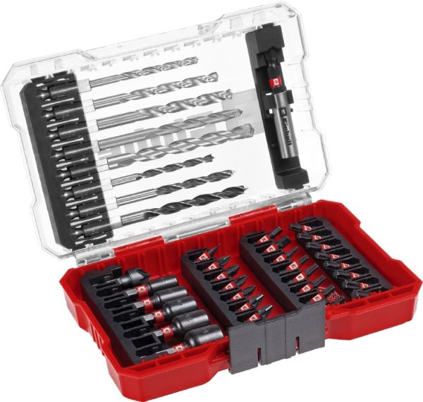 Набор ударных бит и сверл Einhell 39 шт, M-Case (108759) Набор ударных бит и сверл Einhell 39 шт, M-Case (108759)