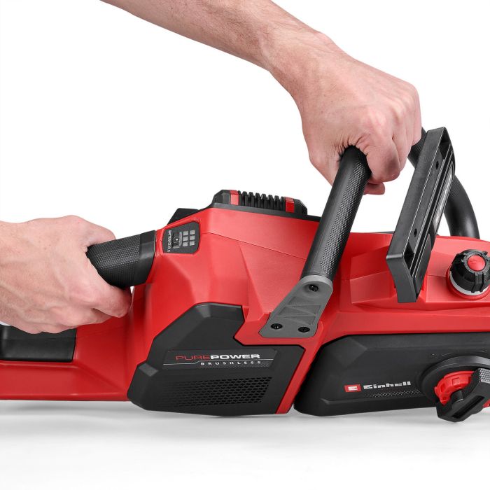 Пила ланцюгова акумуляторна Einhell GP-LC 36/40 Li BL-Solo (4600050)  X-Change (без акум.), 36В, шина 400 мм, безщітковий двигун, 19 м/сек, мін. 5,2 Аг