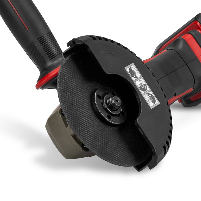 Машина шліф.кутова акумуляторна Einhell TE-AG 18/125-2 Li Kit (4 Ah)  X-Change 18В, акумулятор 4 Аг, 125 мм, плавний пуск, 8500 об/хв, щіткова, акумулятори від 2.5 А*г