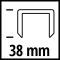 Скоби для аккумуляторного степлера Einhell, 38 мм, 3000шт (4137876)