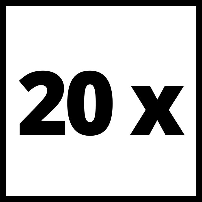 Пластиковые ножи для триммера Einhell GE-CT 18/25 Li, 20 шт (3405738)