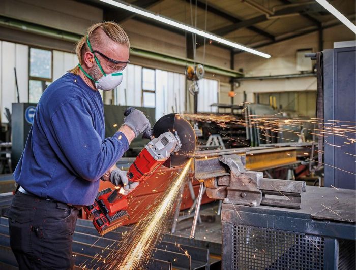 Шлифмашина угловая аккумуляторная Einhell Professional TP-AG 36/230-22 Li BL - Solo (4431161)