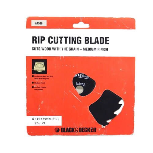Диск пилковий BLACK+DECKER A7566 Диск пилковий BLACK+DECKER A7566