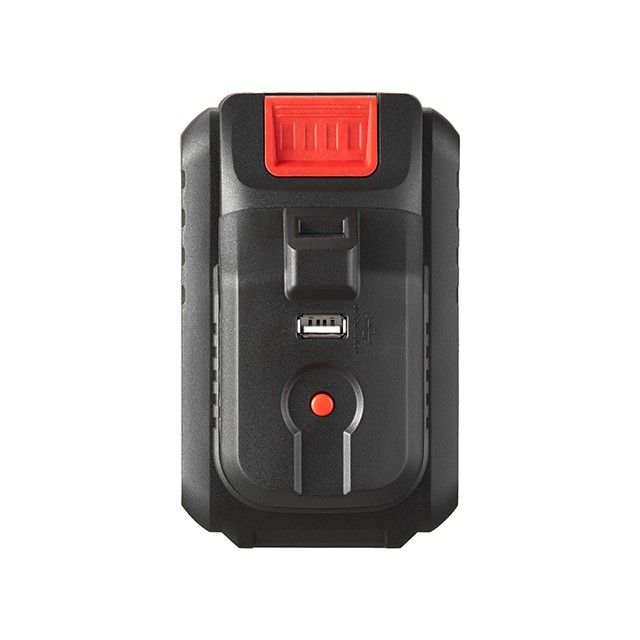 Адаптер для акумулятора 20 В з USB 2 А та LED-ліхтарем INTERTOOL WT-9300