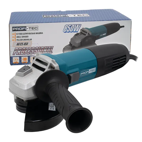 Кутова шліфувальна машина PROFI-TEC AG125-850 Кутова шліфувальна машина PROFI-TEC AG125-850
