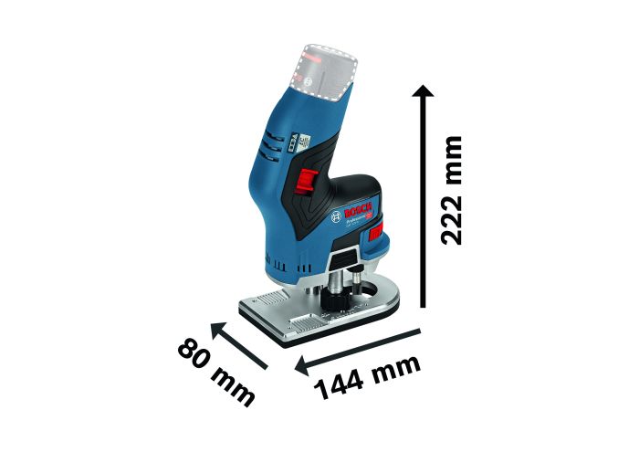 АК. ФРЕЗЕР Bosch GKF 12V-8 2х3.0 Ач Professional (06016B0000)