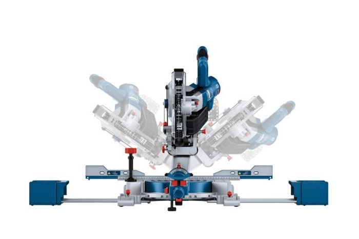 АК торцювальна пила Bosch GCM 18V-216 D Professional (0601B51000)