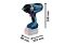 Ак ударний гайковерт Bosch GDS 18V-1000 Professional (06019J8304)