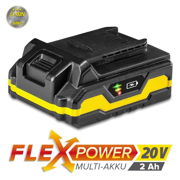 Аккумулятор для инструментов Trotec 20V 2 Ah Flexpower (6200000303) Аккумулятор для инструментов Trotec 20V 2 Ah Flexpower (6200000303)