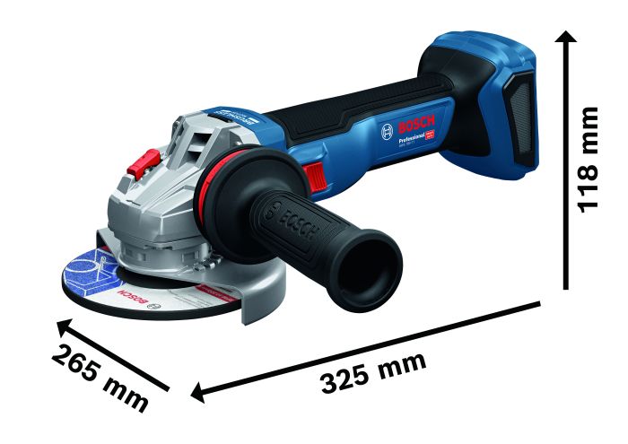Акумуляторна кутова шліфмашина Bosch GWS 18V-11 Professional (06019N4102)