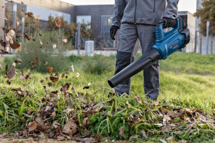 Акумуляторна повітродувка Bosch GBL 18V-750 (06008D2000)