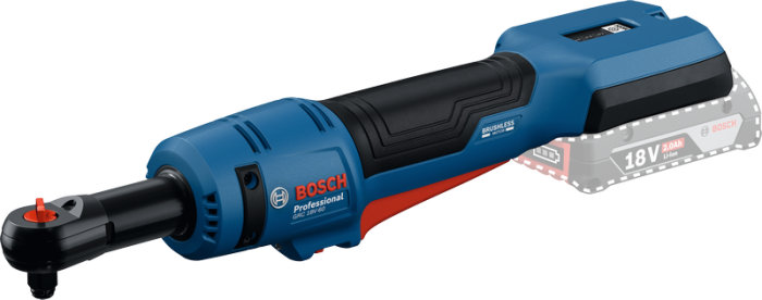 Акумуляторна викрутка з храповиком Bosch GRC 18V-60 Professional (06019N8000)