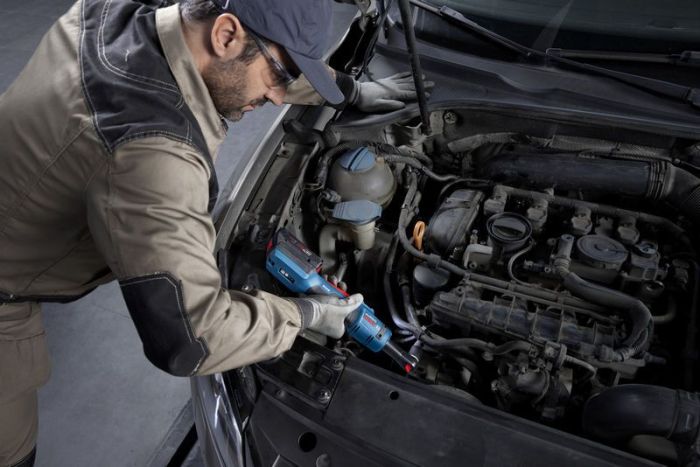 Акумуляторна викрутка з храповиком Bosch GRC 18V-60 Professional (06019N8000)