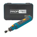 Акумуляторний гравер PROFI-TEC PEM67 (в кейсі з насадками)