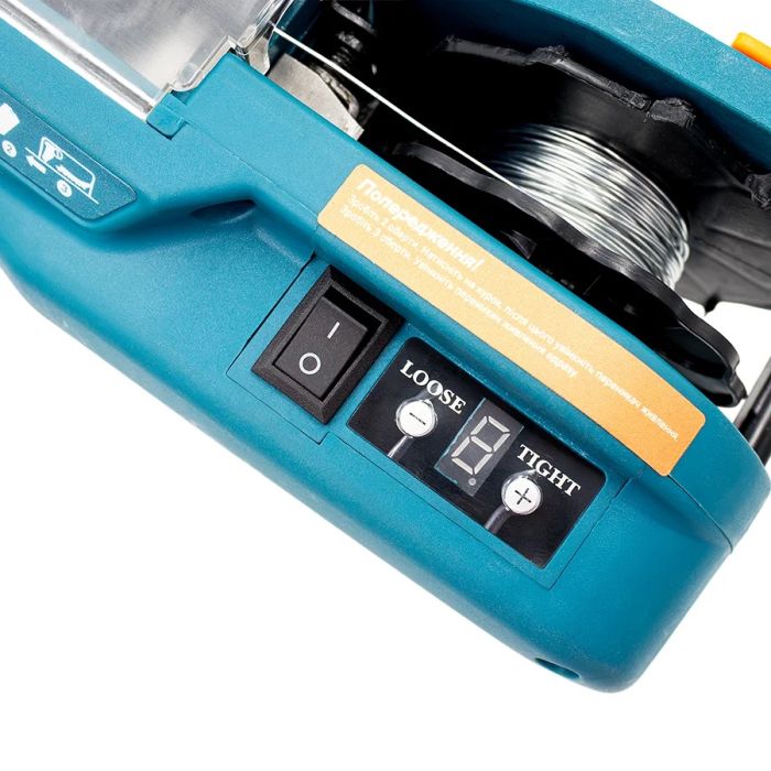 Акумуляторний пістолет для в’язання арматури PROFI-TEC PPTR0840 MaxGrip (2×PT2040VX(4.0 Аг), зарядний пристрій, кейс)