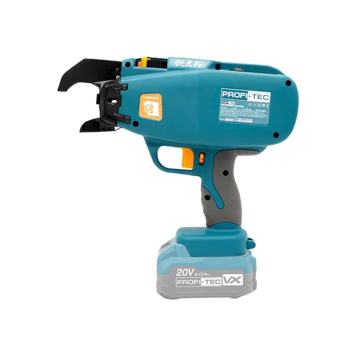 Акумуляторний пістолет для в’язання арматури PROFI-TEC PPTR0840 MaxGrip (2×PT2040VX(4.0 Аг), зарядний пристрій, кейс)