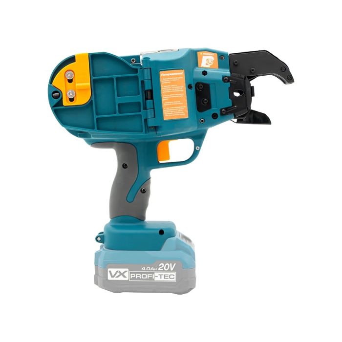 Акумуляторний пістолет для в’язання арматури PROFI-TEC PPTR0840 MaxGrip (2×PT2040VX(4.0 Аг), зарядний пристрій, кейс)