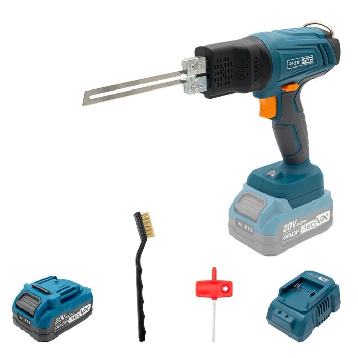 Акумуляторний термоніж для різання пінопласту PROFI-TEC PHC500 CleanCut (1×PT2040VX (4.0Аг), зарядний пристрій)