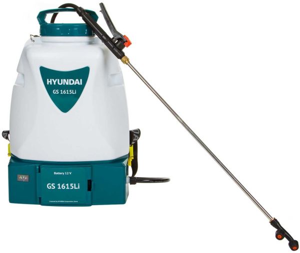 Обприскувач акумуляторний садовий GS 1615Li Hyundai Обприскувач акумуляторний садовий GS 1615Li Hyundai