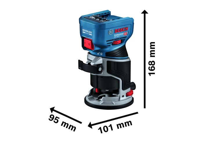 Акумуляторний фрезер Bosch GKF 18V-8 Professional (06016C2000)