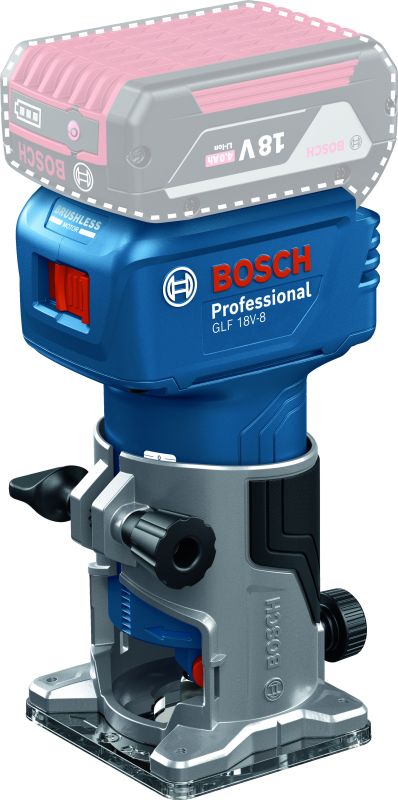 Акумуляторний фрезер Bosch GLF 18V-8 Professional (06016C6000)