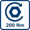 Акумуляторний гайковерт Bosch GDX 18V-200 2х4Аг. + GAL Professional (06019J2206)