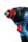 Акумуляторний ударний гвинтоверт Bosch GDX 18V-200, соло Professional (06019J2204)