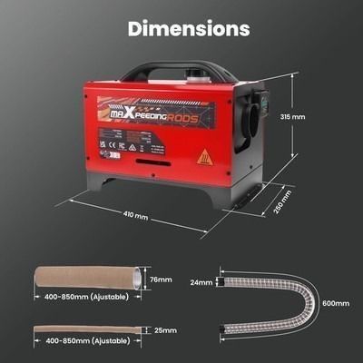 Автономний дизельний обігрівач MaXpeedingRods MXR-3M PRO (8 кВт)