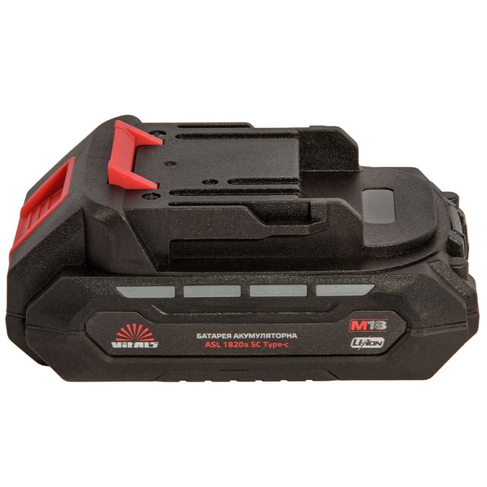 Батарея акумуляторна Vitals ASL 1820a 5С Type-c