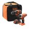 Набір з двох інструментів BLACK+DECKER BCK21S1S Набір з двох інструментів BLACK+DECKER BCK21S1S