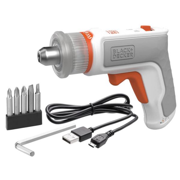 Акумуляторна викрутка BLACK+DECKER BCRTA01 Акумуляторна викрутка BLACK+DECKER BCRTA01